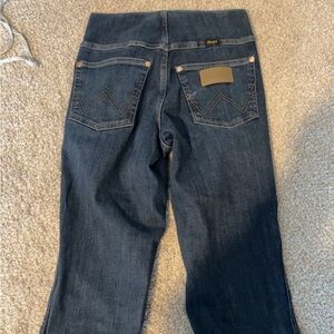 Wrangler Women's Dark Blue Straight Leg Jeans